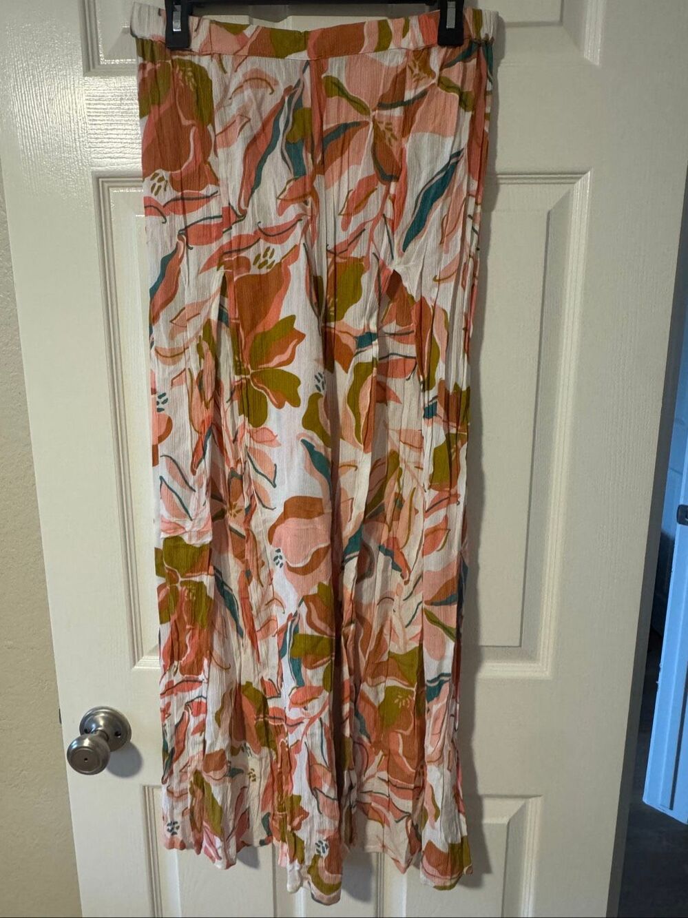 Roxy Tropical Floral Wide-Leg Pants – Size